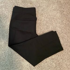 Loft black crop pants
